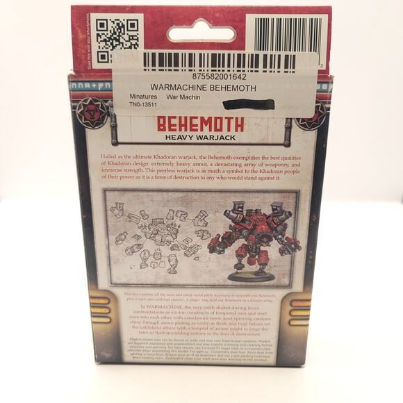 Warmachine Khador Behemoth Table Top Game Figure - Picture 2 of 7